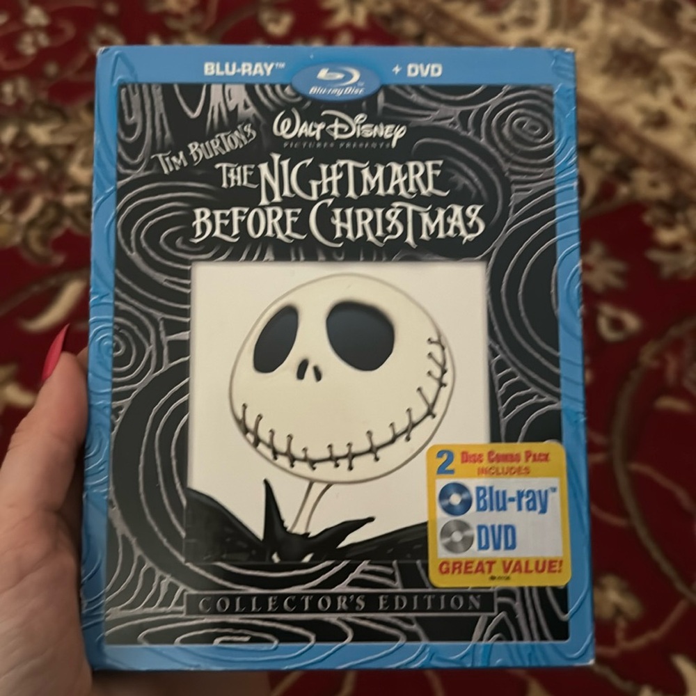 Gently used nightmare before Christmas blu ray